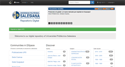 Desktop Screenshot of dspace.ups.edu.ec